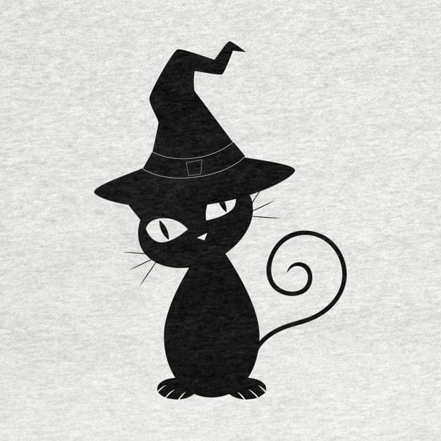 Halloween Black Cat by mintipap